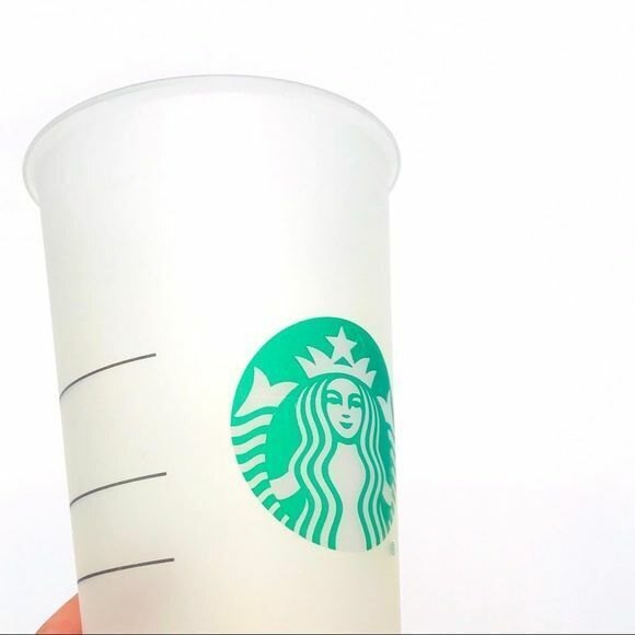 Starbucks Lot of 4 Reusable Plastic Tumbler Cups Dishwasher Safe Collectible - Picture 8 of 13